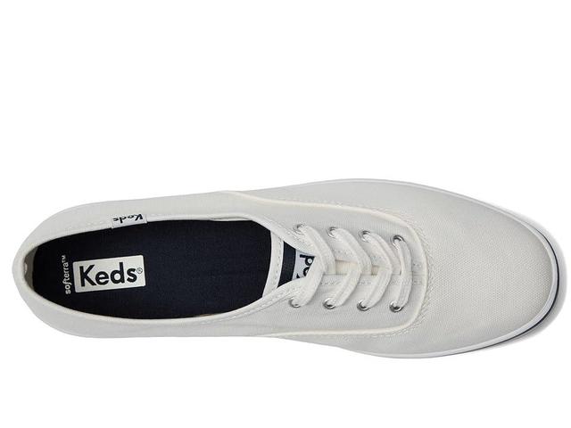 Keds Champion Canvas Navy Midsole Stripe) Women's Shoes Product Image