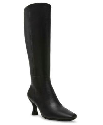 Women's Perfection Leather Snip Toe Knee High Boots Product Image