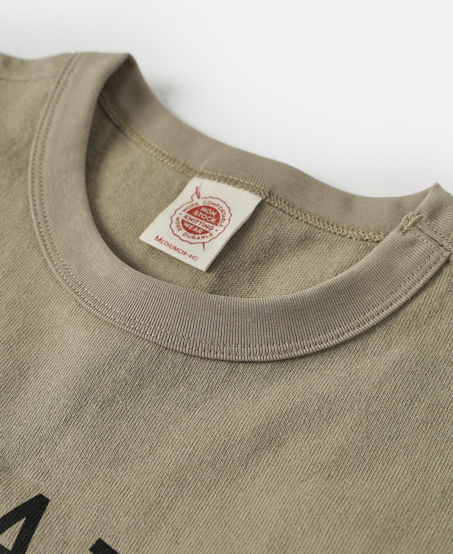 Retro Bison Graphic T-Shirt - Khaki Product Image