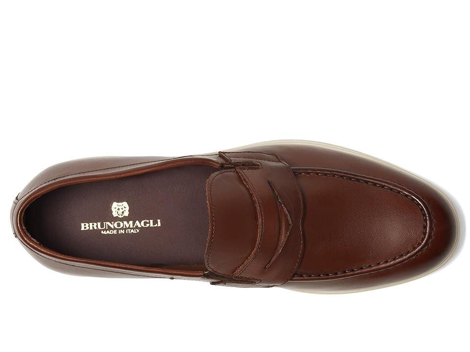 Mens Ettore Leather Penny Loafers Product Image