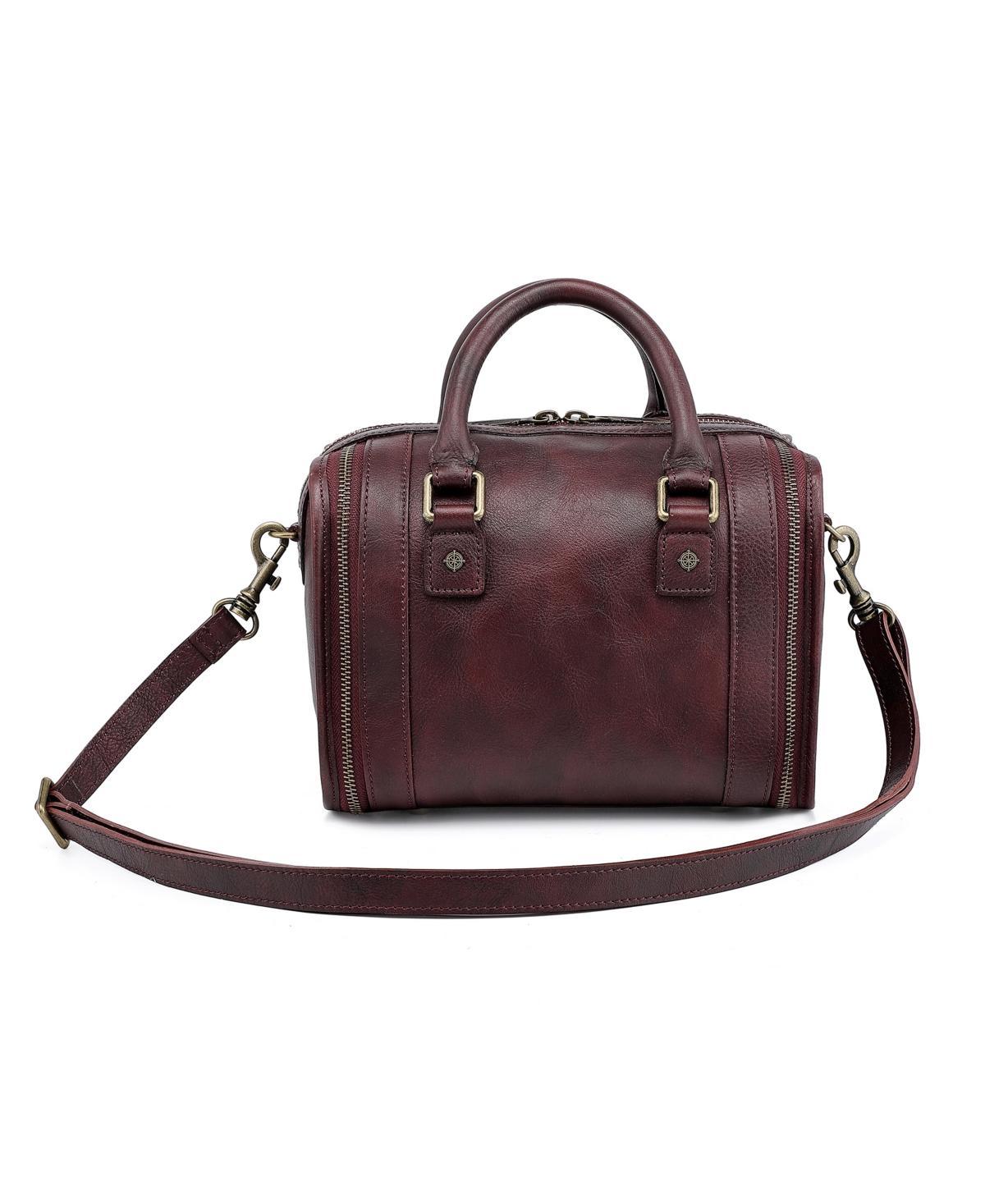 Old Trend Womens Genuine Leather Mini Trunk Crossbody Bag Product Image