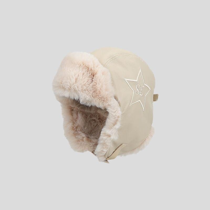 Faux Fur Fleece Lined Trapper Hat Product Image