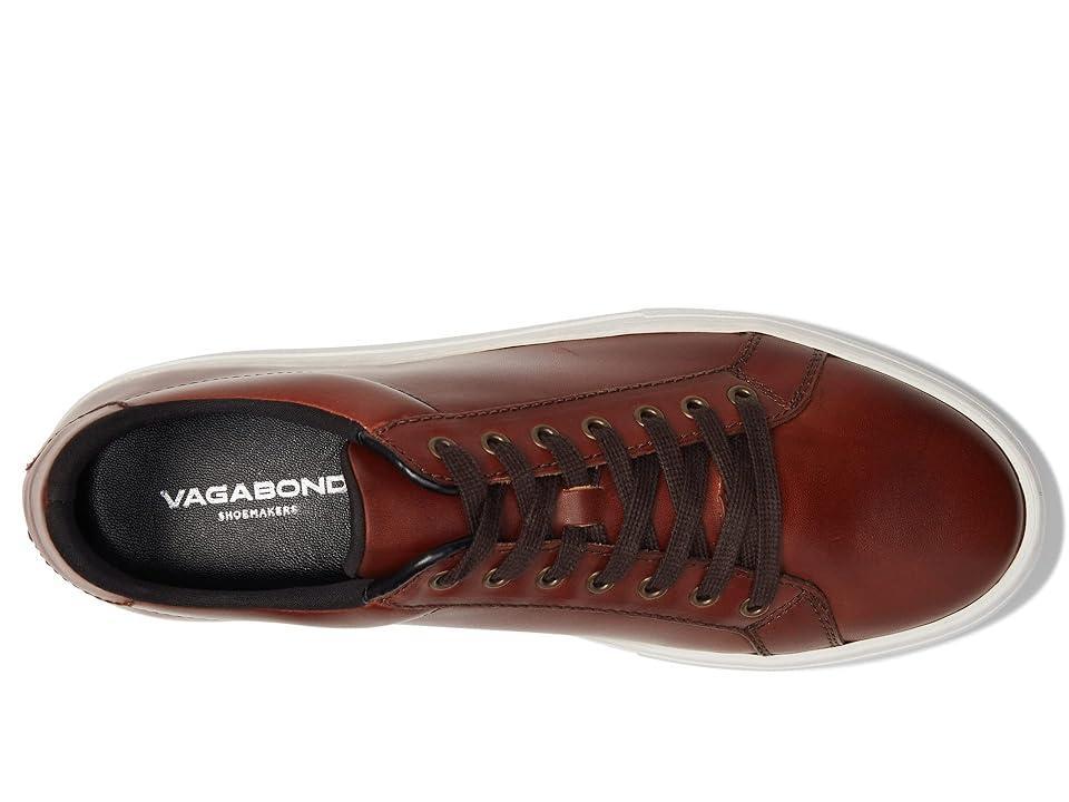 Vagabond Shoemakers Paul 2.0 Leather Sneakers (Cognac) Men's Shoes Product Image