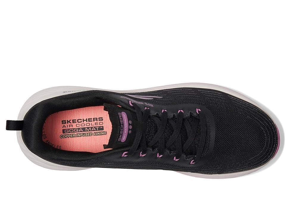 SKECHERS Max Cushioning Elite 2.0 Bridgeport Waterproof Pink) Women's Shoes Product Image