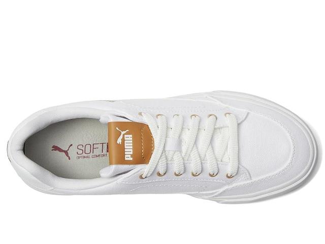 PUMA Court Classic Vulc First Class (Puma /Puma Gold) Women's Lace up casual Shoes Product Image