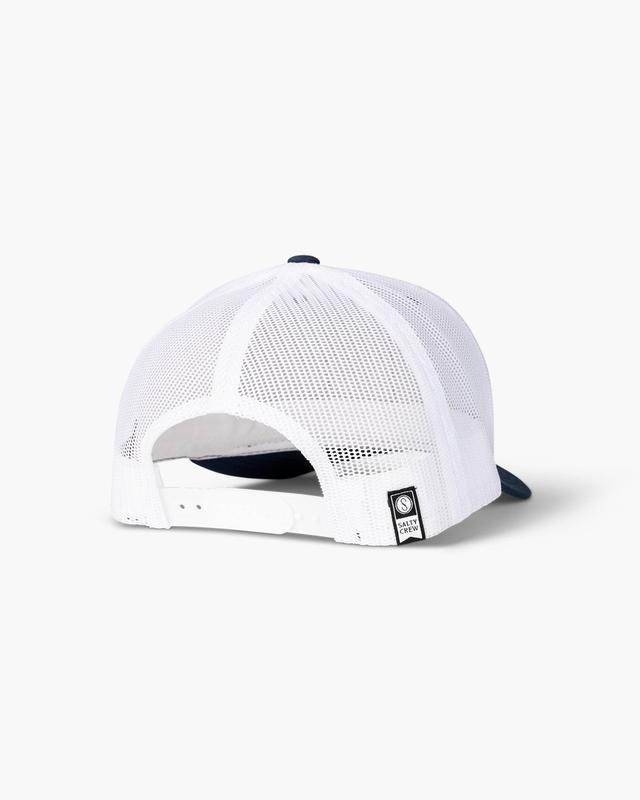 Topstitch Navy/White Retro Trucker Product Image