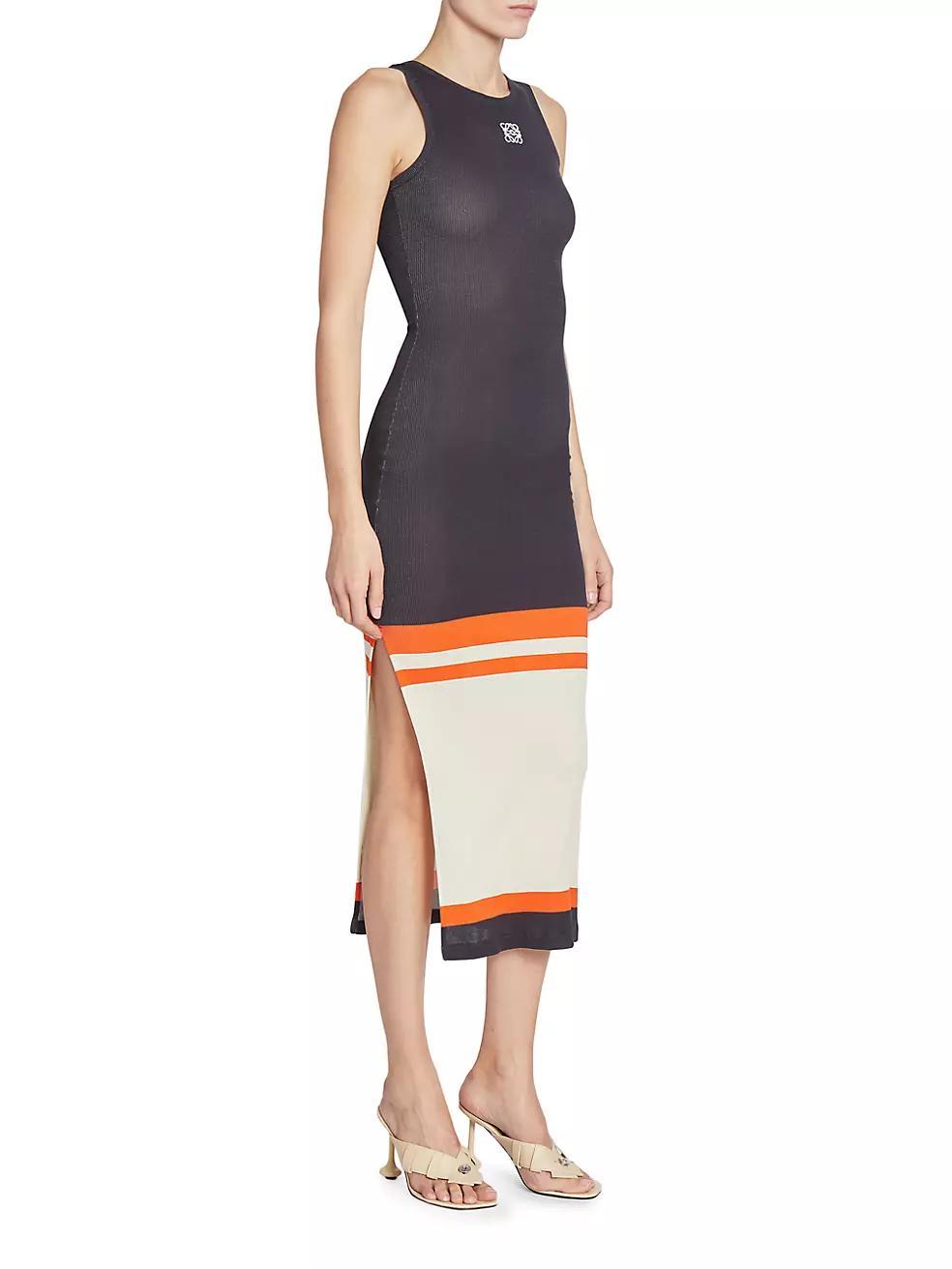 Striped Knit Tank Dress product image