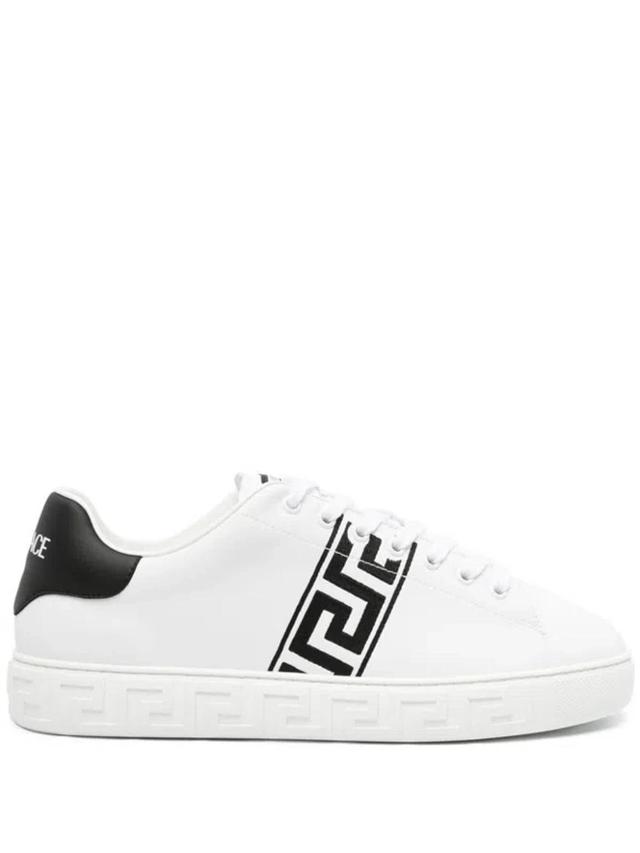 Sneaker Calf Leather In White Product Image