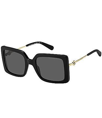 Marc Jacobs Womens 54mm Square Sunglasses - Black Product Image