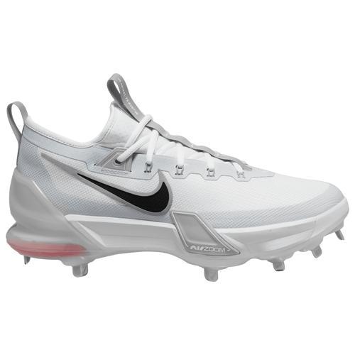 Nike Mens Nike Force Zoom Trout 9 Elite - Mens Baseball Shoes Black/White/Pure Platinum Product Image