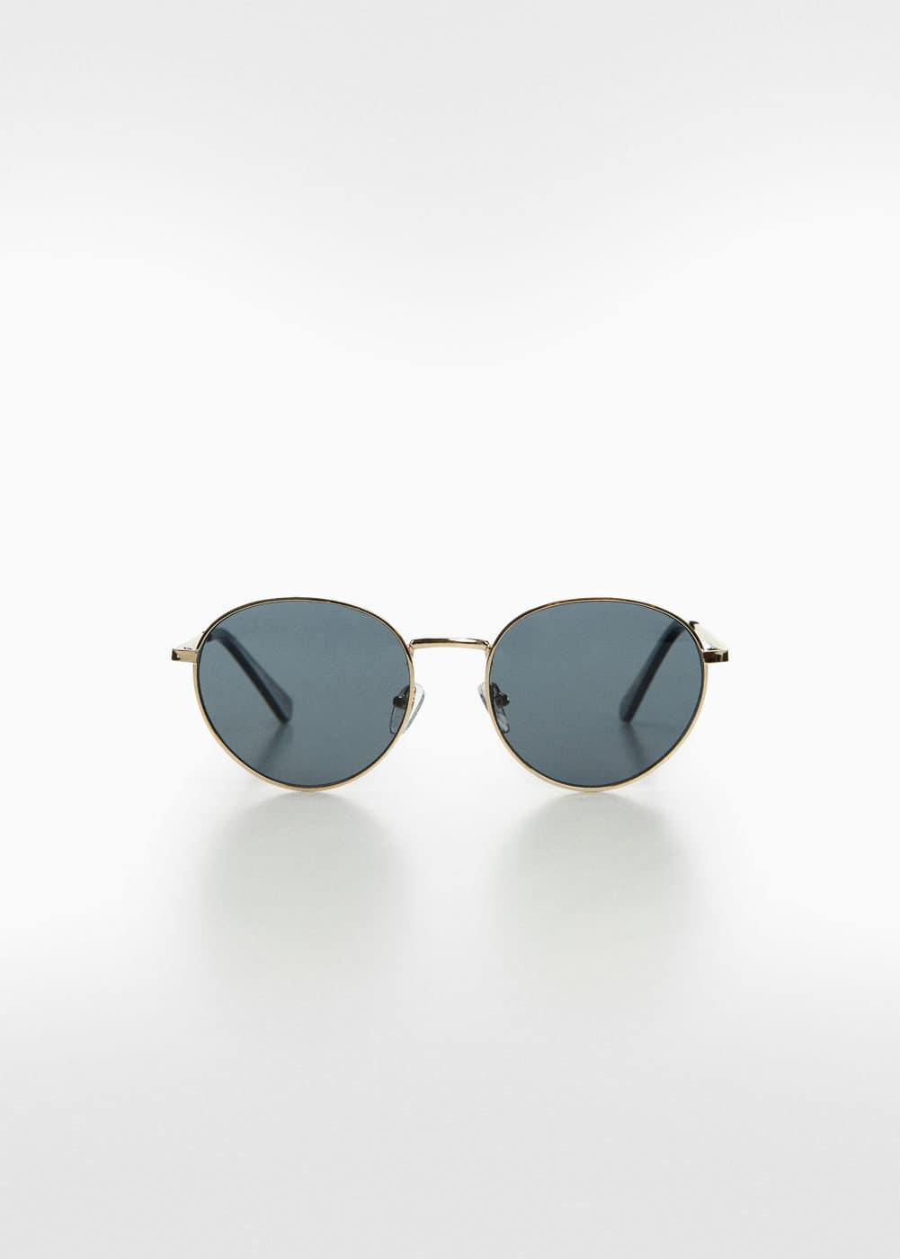 MANGO - Round metal-rimmed sunglasses - One size - Women Product Image