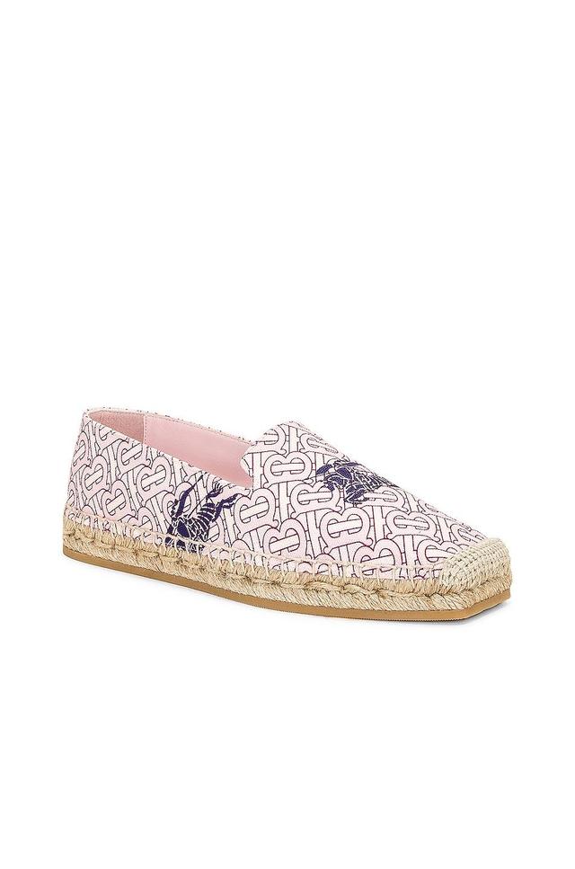 Burberry Alport Espadrille in Pink Product Image