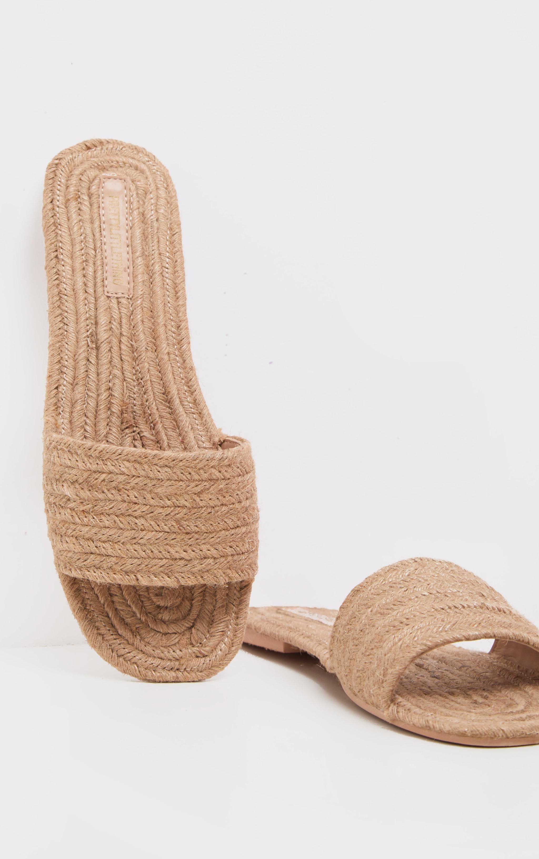 Natural Espadrille Mule Sandal Product Image