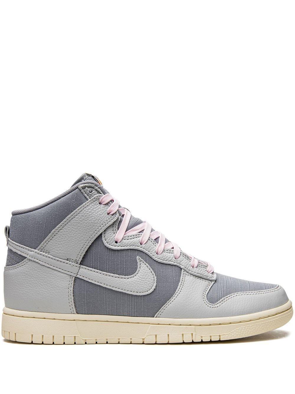 Dunk Hi Retro "certified Fresh" Sneakers In Grey Product Image