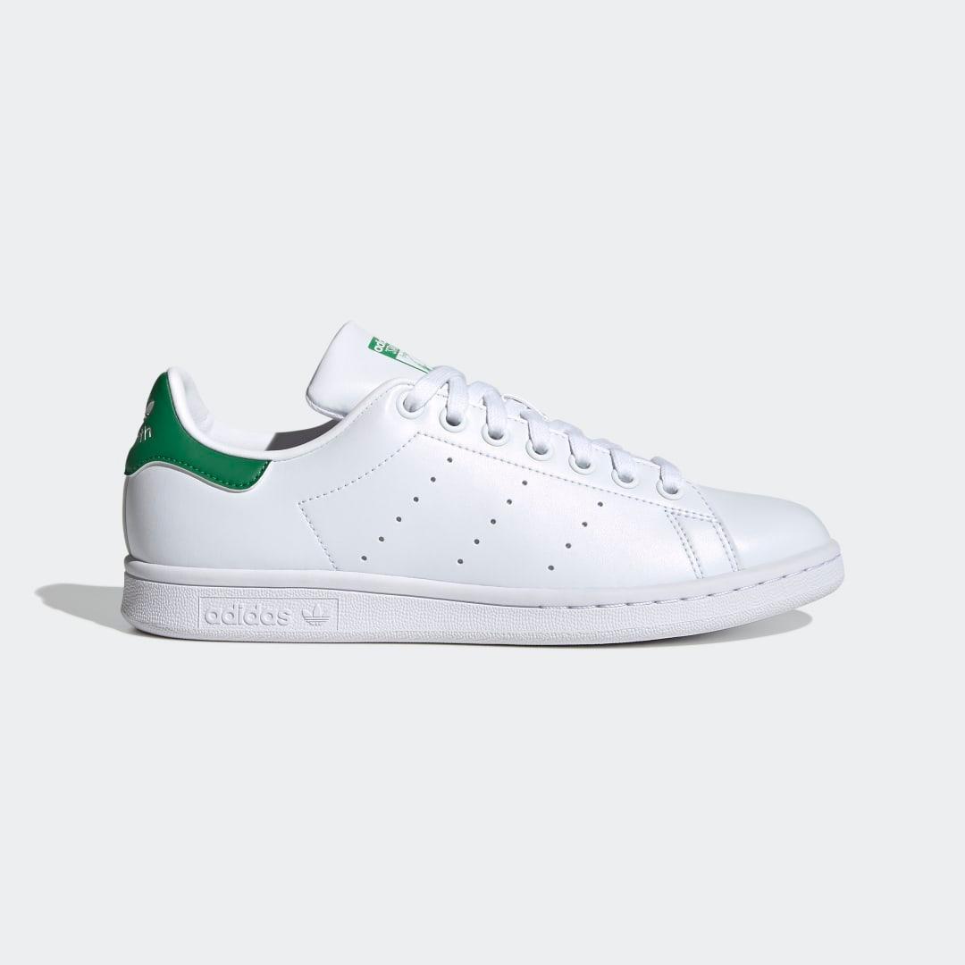 adidas Originals Womens adidas Originals Stan Smith - Womens Tennis Shoes Green/Cloud White/Cloud White Product Image