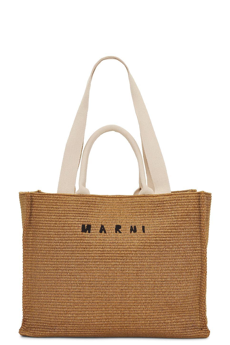 Marni Large Basket in Brown Product Image