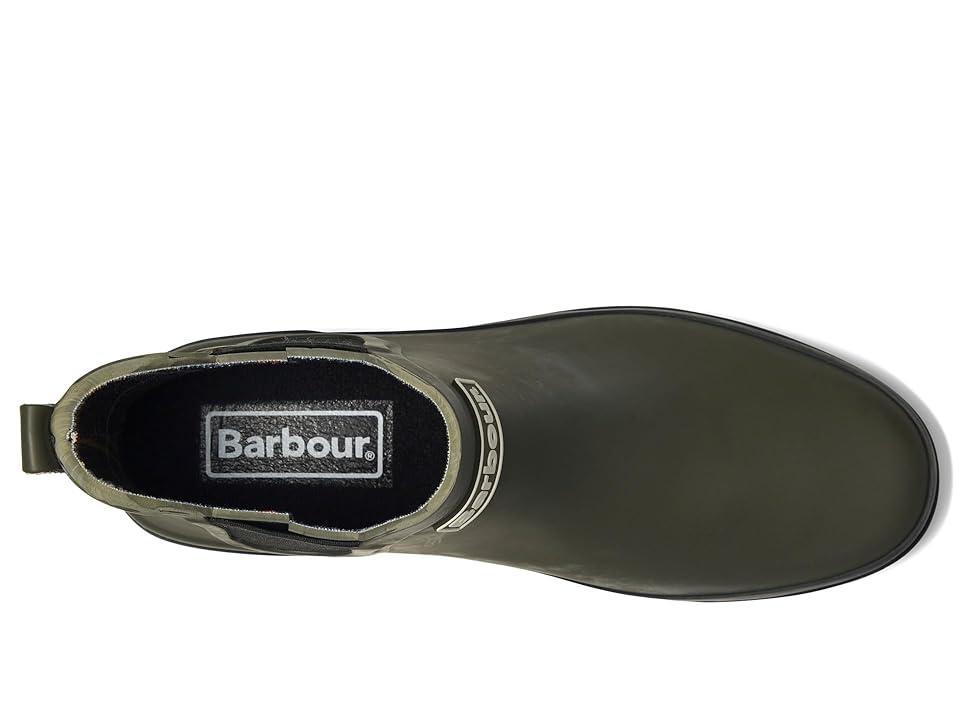 Barbour Barbour Clifton Wedge Chelsea Welly (Olive Women's Boots Product Image