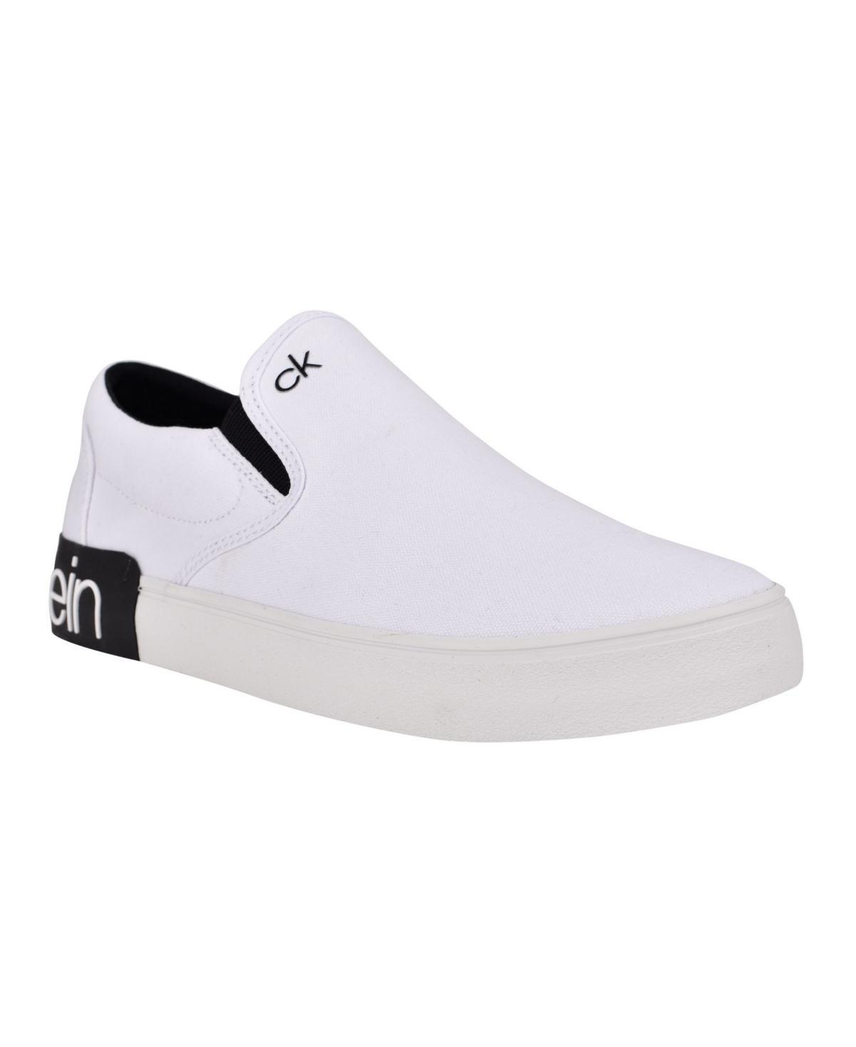 Calvin Klein Mens Ryor Casual Slip-On Sneakers Mens Shoes Product Image