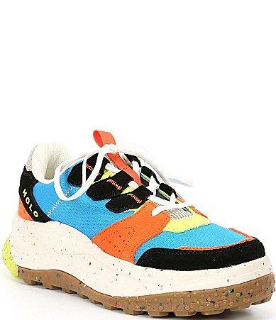 HOLO Footwear Womens 90s Colorblock Sneakers Product Image