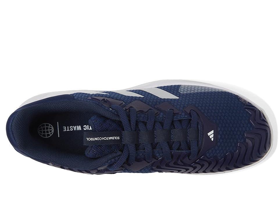 adidas SoleMatch Control (Team Blue/Matte Silver/White) Men's Shoes Product Image