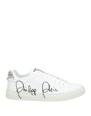 PHILIPP PLEIN Man Sneakers White Size 7 Leather Product Image