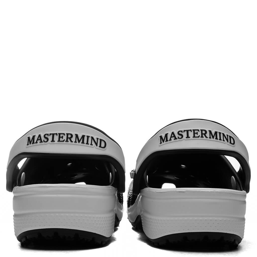 Mastermind Japan x Crocs Classic Clog - Black/White Male Product Image