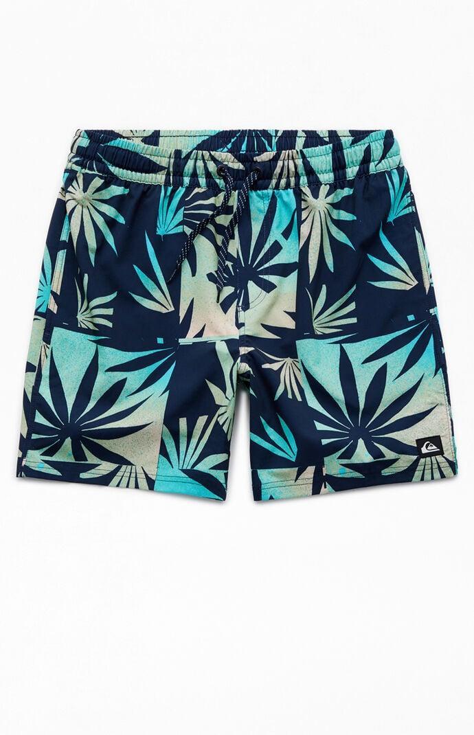 Quiksilver Men's Surfsilk Mix Volley 7" Swim Trunks - Product Image