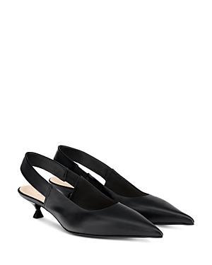 Agl Womens Lenor Pointed Toe Slingback Pumps Product Image