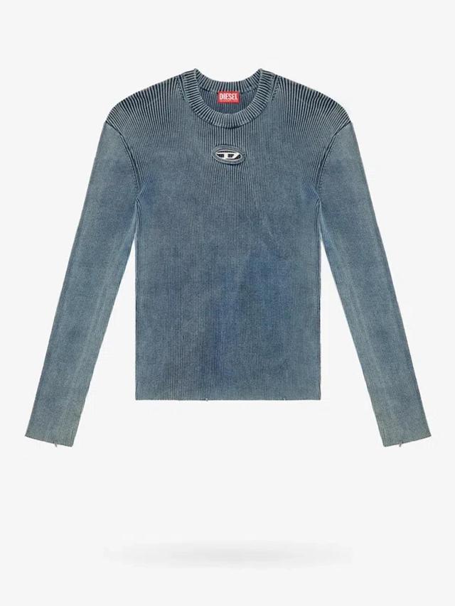 K-darin-a Rib Sweater In Blue Product Image