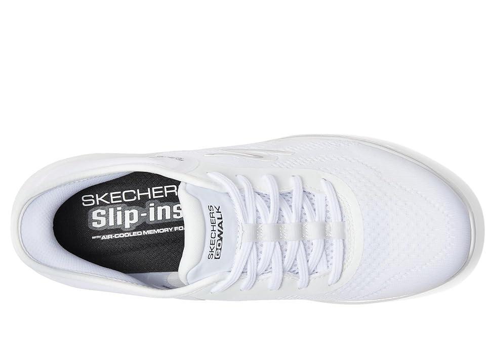 SKECHERS Performance Go Walk 7 Valin Hands Free Slip-Ins Black) Women's Shoes Product Image