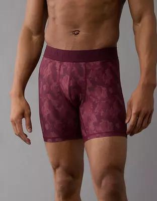 AEO Men's Camo 6" Temp Tech Cooling Mesh Boxer Brief Product Image