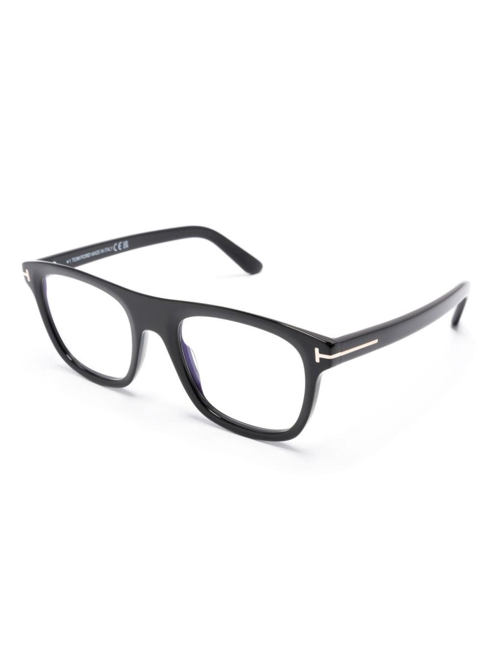 Square-frame Glasses In Black Product Image