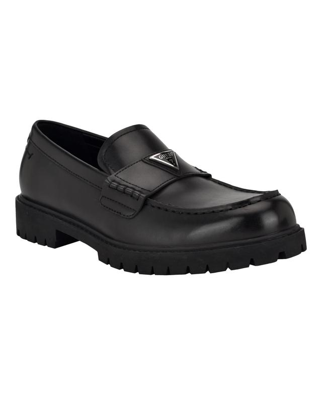 Guess Mens Dalido Lug Sole Welt Stitch Loafers Product Image