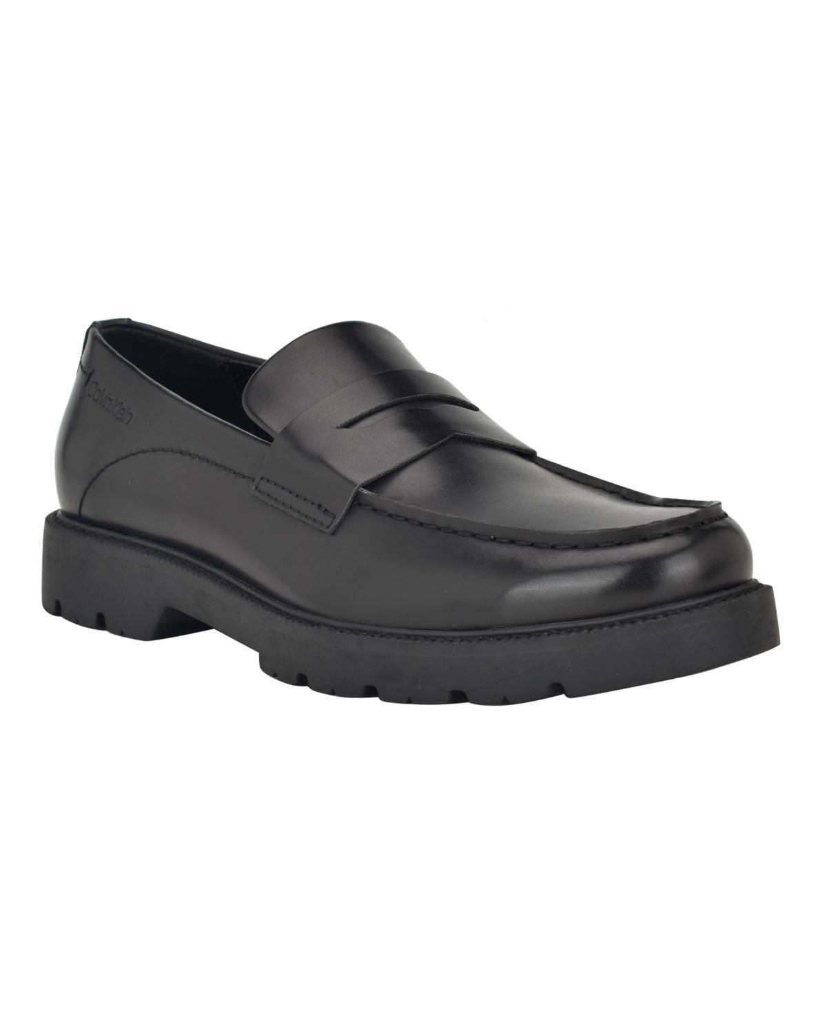 Calvin Klein Mens Tollin Lug-Sole Casual Loafers Product Image