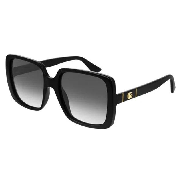 Women's  Gg0632s 001 Sunglasses In Black Product Image