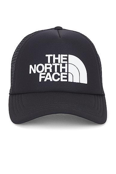 The North Face Tnf Logo Trucker Hat in Black Product Image