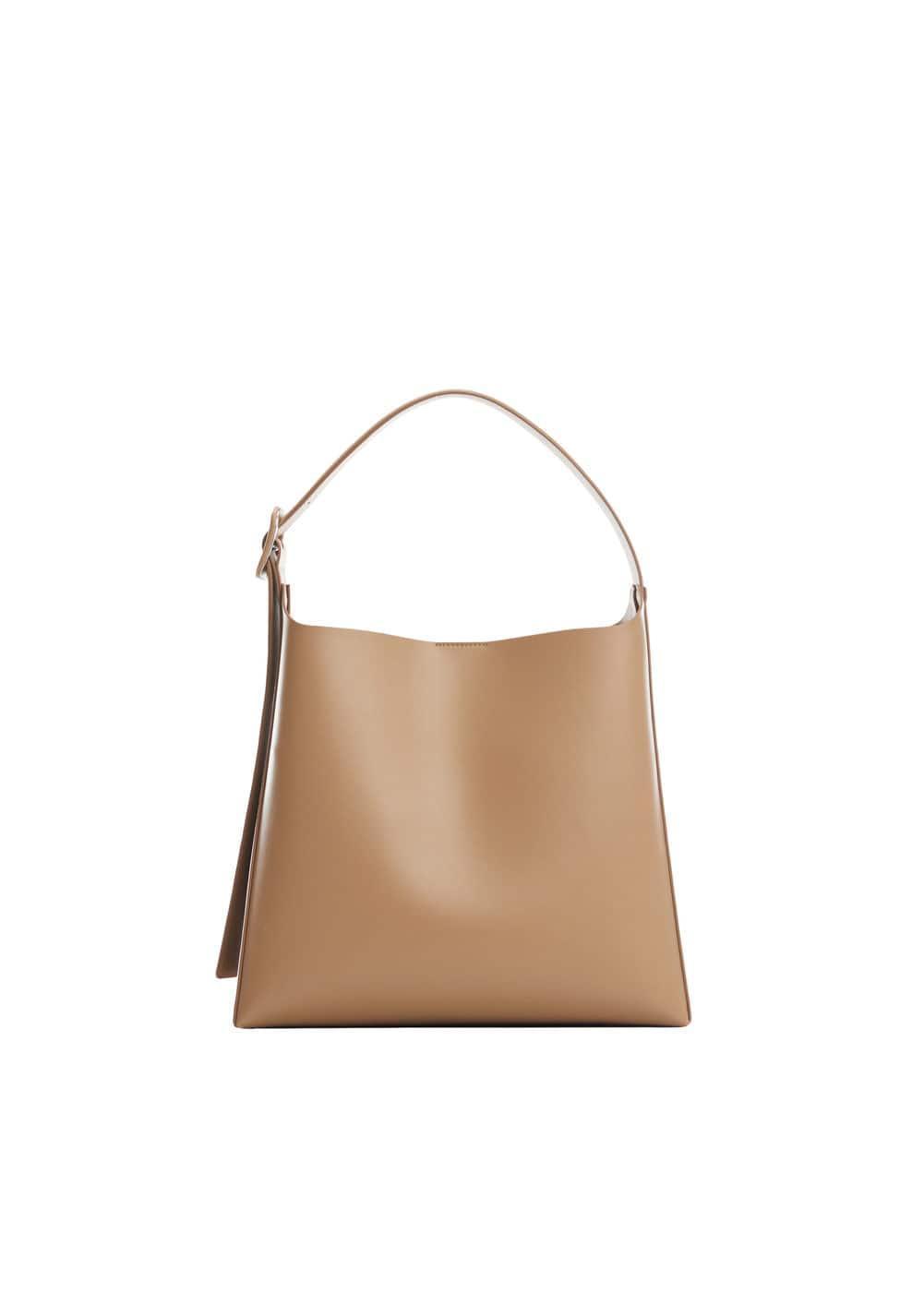 MANGO - Shopper bag with buckle - One size - Women Product Image