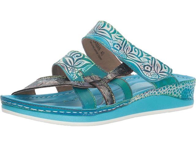 L'Artiste by Spring Step Caiman (Aqua) Women's Shoes Product Image