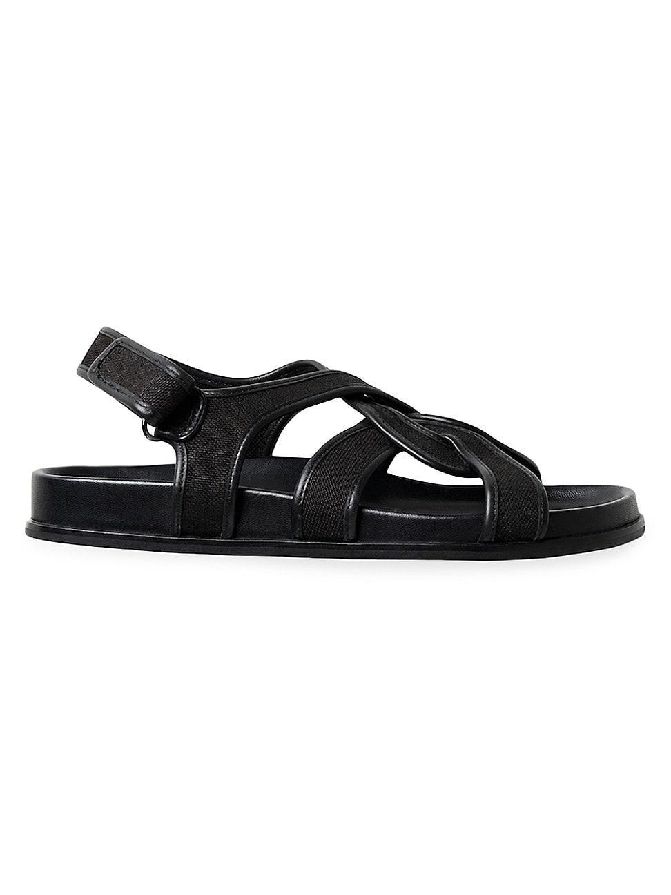 Womens The Chunky Canvas Flat Sandals Product Image