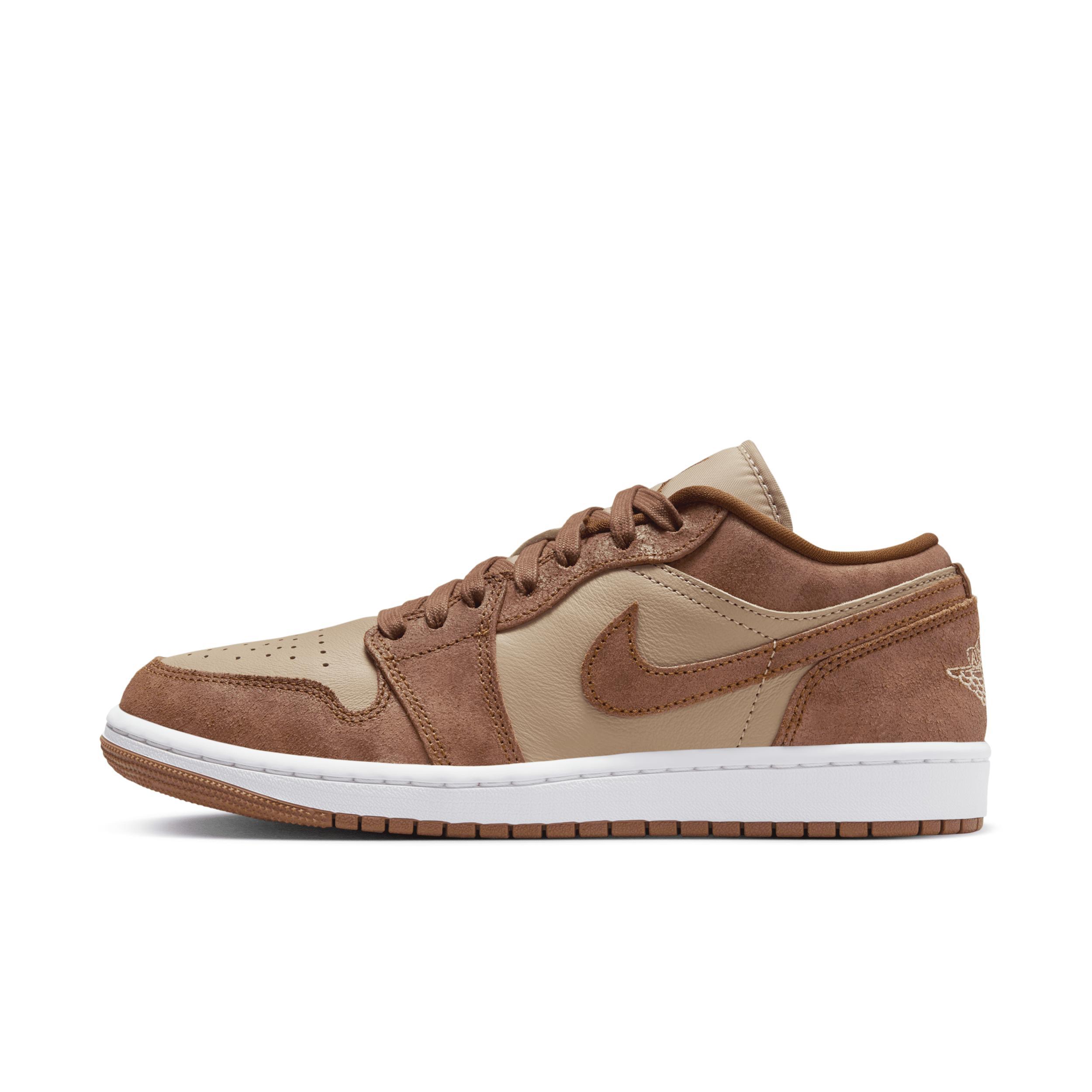 Jordan Womens Jordan AJ 1 Low SE - Womens Basketball Shoes Legend Brown Product Image