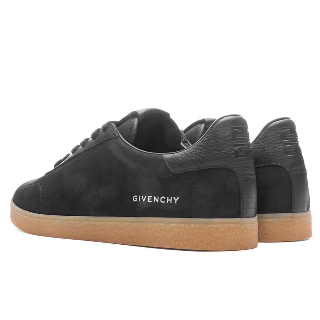 Town Nubuck and Leather Sneakers - Black Male Product Image