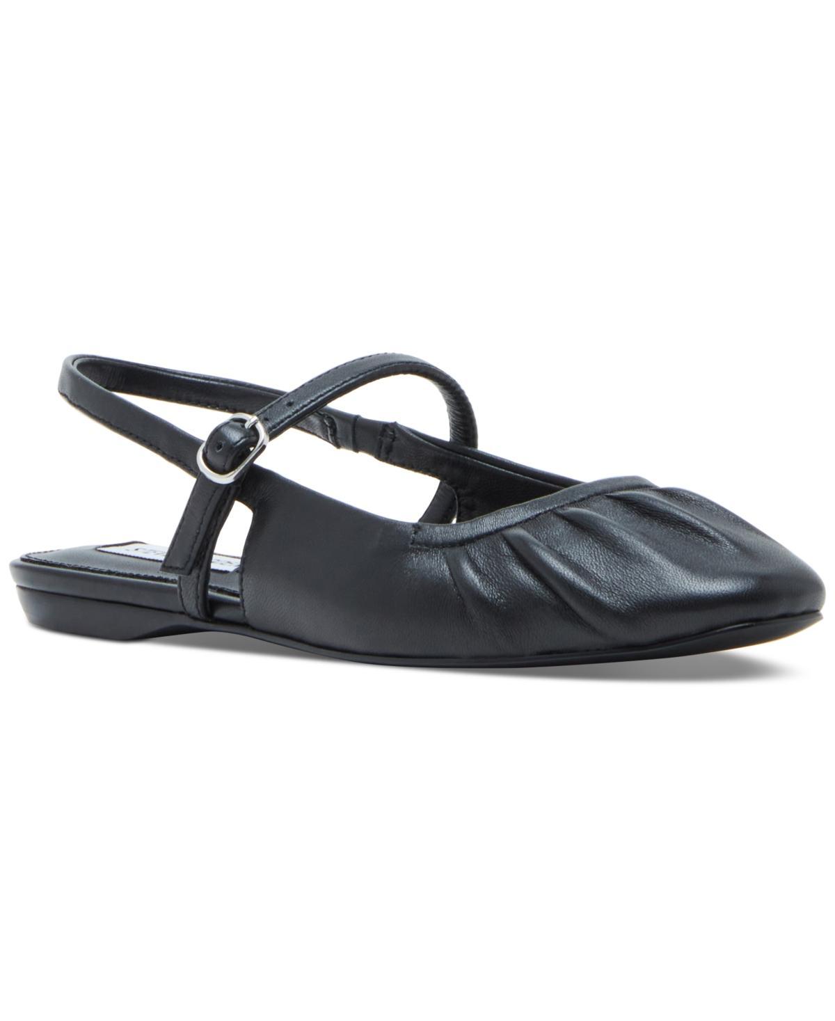 Steve Madden Garson Leather) Women's Flat Shoes Product Image