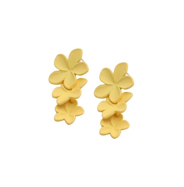 Sohi Womens Botanical Drop Earrings Product Image