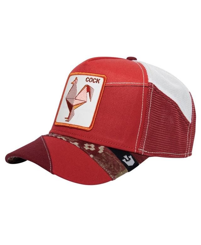 Goorin Bros. Mens Red Farmigami Trucker Adjustable Hat Product Image