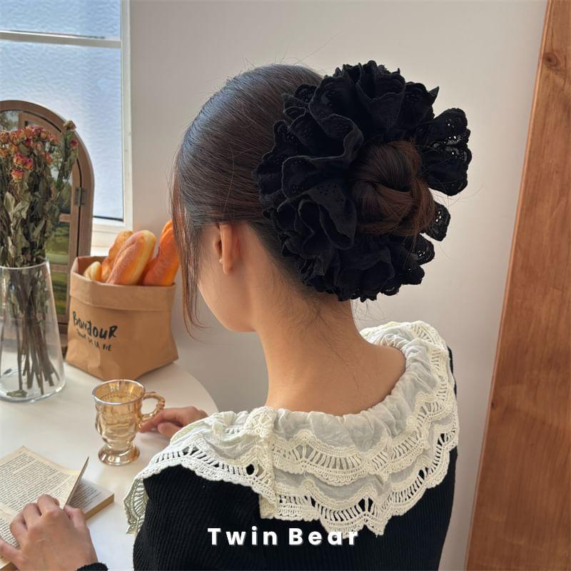 Plain Ruffle Scrunchie Product Image