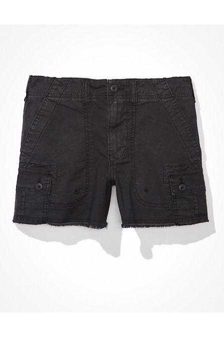 AE Snappy Stretch 90s Boyfriend Cargo Short Womens Product Image