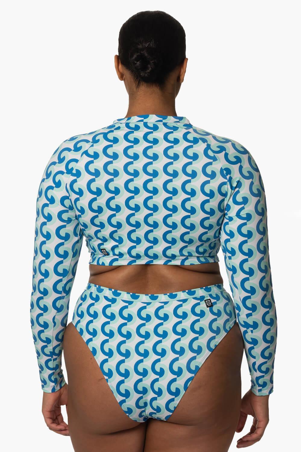 Moana Long Sleeved Crop Rashie - Dana Point Female Product Image