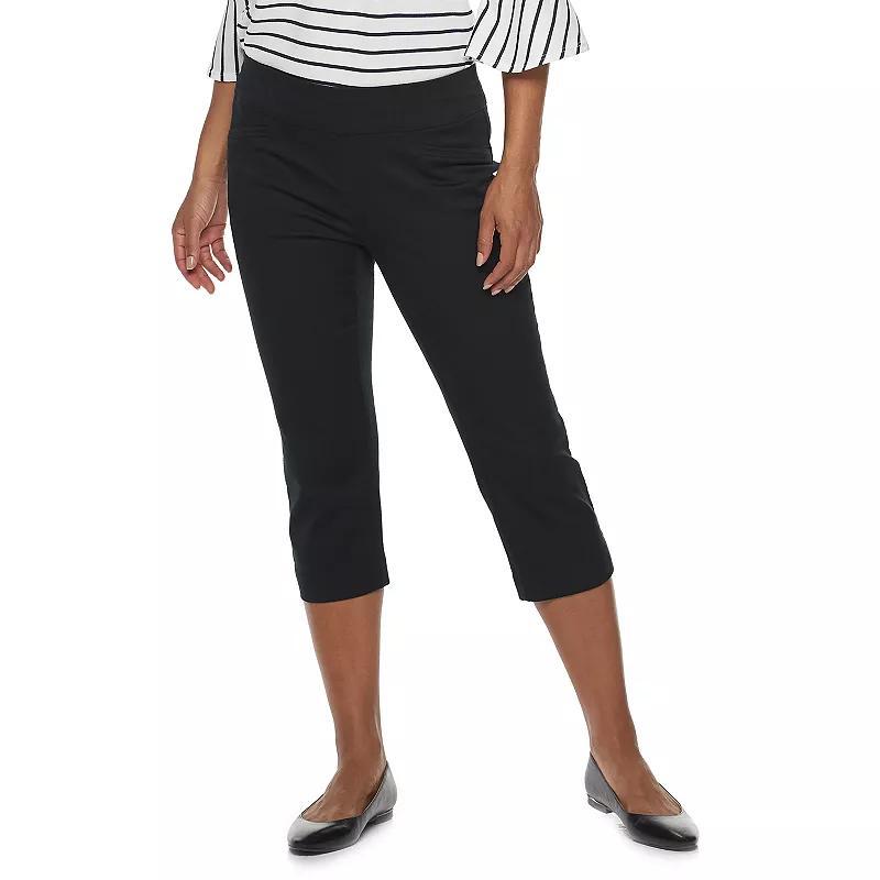 Petite Croft & Barrow Effortless Stretch Capri Pants, Womens Product Image