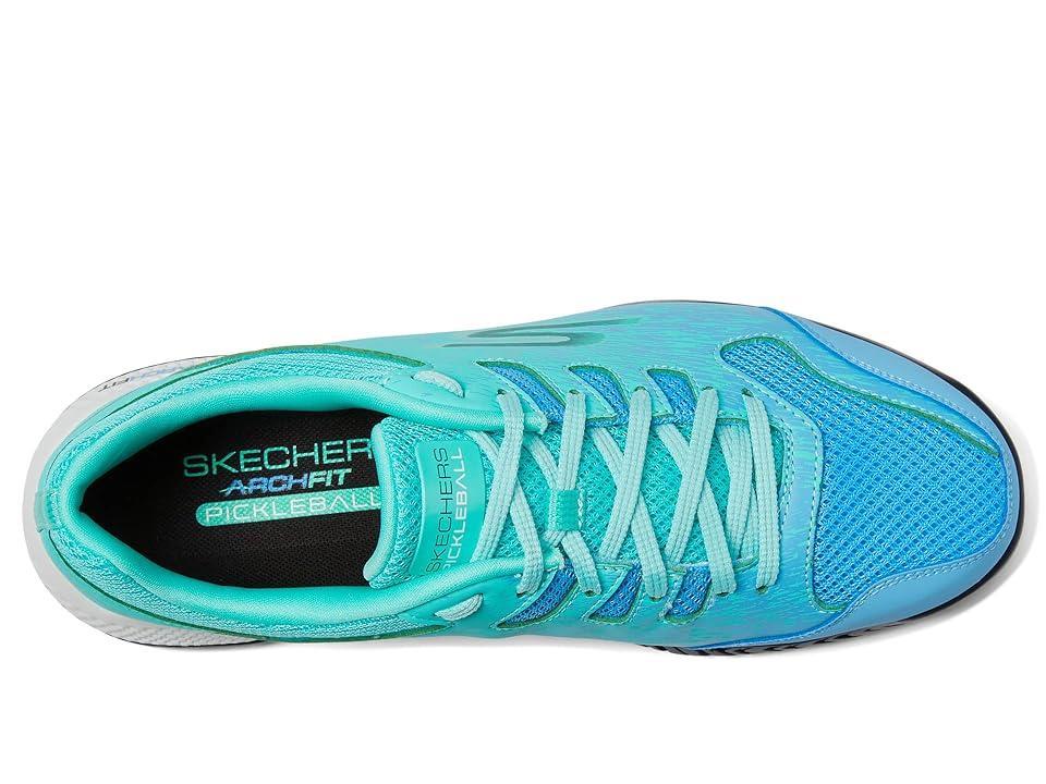 SKECHERS Go Train Arch Fit Viper Court - Pickleball (Turquoise) Women's Running Shoes Product Image