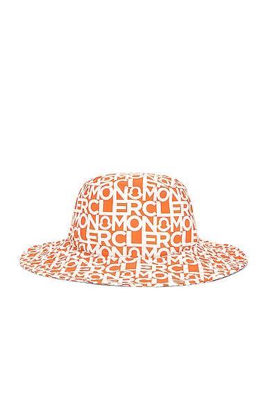 Moncler Logo Print Bucket Hat Product Image